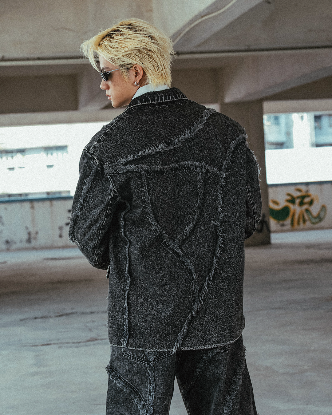 thePROTOTYPE "The Scar" Denim Blazer