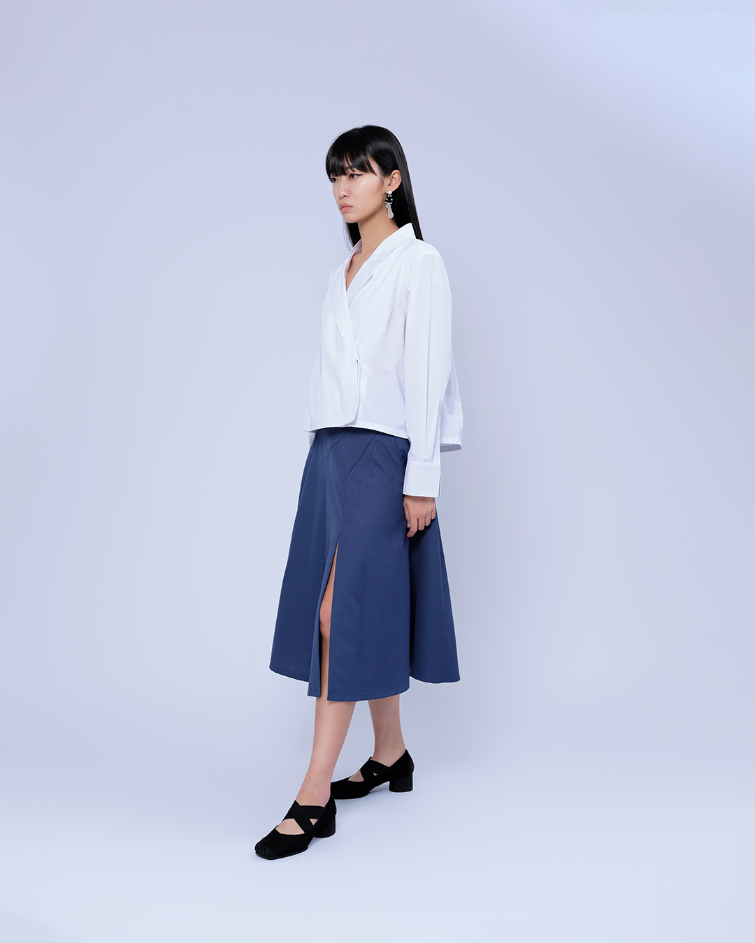 Re:Pattern Double Breast Shirket
