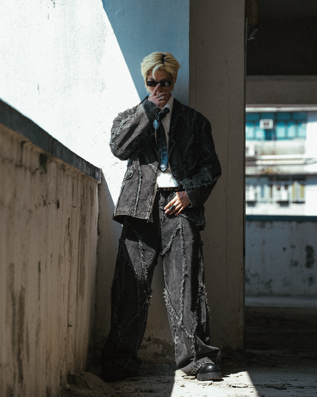 thePROTOTYPE "The Scar" Denim Trousers