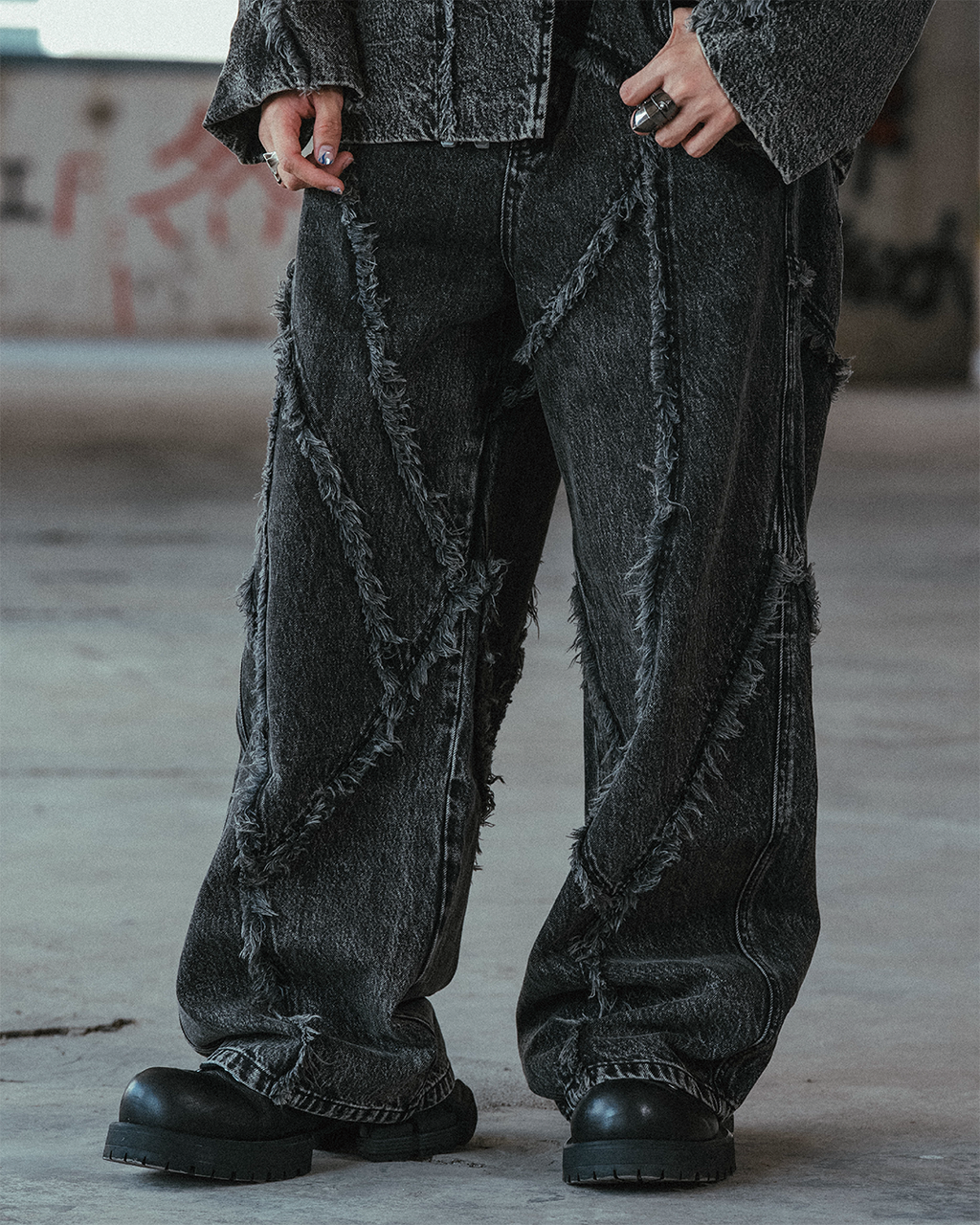 thePROTOTYPE "The Scar" Denim Trousers